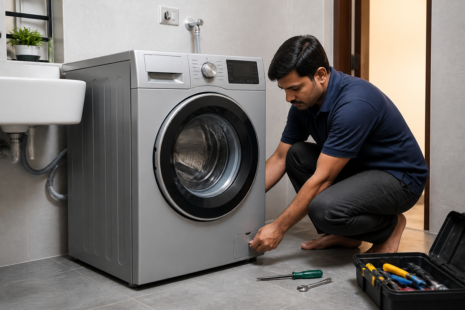 Washing machine installation service in Chennai